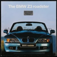 1t0370 BMW 12x12 brochure 1995 cool Z3 roadster car ad with Goldfinger James Bond tie-in inside!