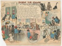 1t0081 RICHARD F. OUTCAULT New York Herald newspaper comic 1901 Pore Lil Mose treats friends to soda