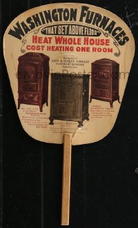 1t0015 WASHINGTON FURNACES 9x14 fan 1930s Heat Whole House Cost Heating One Room!