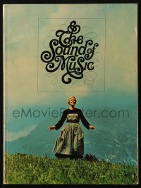 1t0242 SOUND OF MUSIC souvenir program book 1965 Julie Andrews, Robert Wise musical classic!