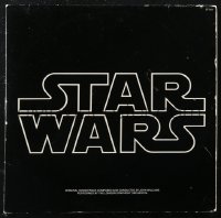 1t0388 STAR WARS 33 1/3 RPM soundtrack record 1977 movie music performed by London Symphony Orchestra!