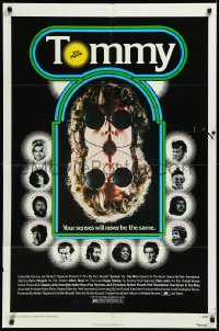 1t0975 TOMMY 1sh 1975 The Who, Daltrey, mirror image, your senses will never be the same!