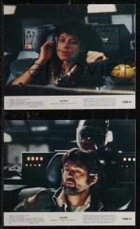 1t2468 ALIEN 8 8x10 mini LCs 1979 Ridley Scott, Sigourney Weaver, Tom Skerritt, Stanton, Kotto!