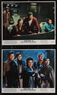 1t2483 STAR TREK III 8 8x10 mini LCs 1984 The Search for Spock, William Shatner, DeForest Kelley!