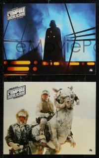 1t0060 EMPIRE STRIKES BACK 10 8x11 French commercial prints 1979 great color scenes from the movie!