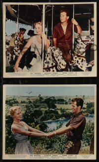 1t2080 APRIL LOVE 8 color English FOH LCs 1958 Pat Boone, sexy Shirley Jones, Dolores Michaels!