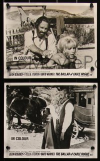 1t2081 BALLAD OF CABLE HOGUE 8 English FOH LCs 1971 Sam Peckinpah, Robards & sexy Stella Stevens!
