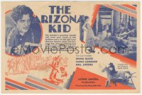 1t0535 ARIZONA KID herald 1930 Warner Baxter wanted dead or alive, Carole Lombard early major role!