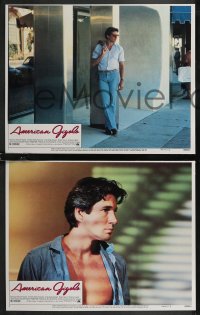 1t1381 AMERICAN GIGOLO 8 LCs 1980 handsomest male prostitute Richard Gere & Lauren Hutton!