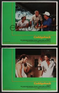 1t1388 CADDYSHACK 8 int'l LCs 1980 Chevy Chase, Bill Murray, Dangerfield, Cindy Morgan, golf classic!