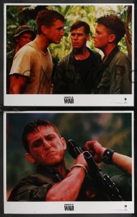 1t1390 CASUALTIES OF WAR 8 LCs 1989 Michael J. Fox, Penn, Brian De Palma, Thuy Thu Le's only movie!