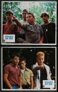 1t1467 STAND BY ME 8 LCs 1986 Rob Reiner, River Phoenix, Corey Feldman, Jerry O'Connell, Wheaton