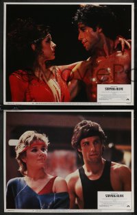 1t1468 STAYING ALIVE 8 LCs 1983 Stallone directed, John Travolta in Saturday Night Fever sequel!
