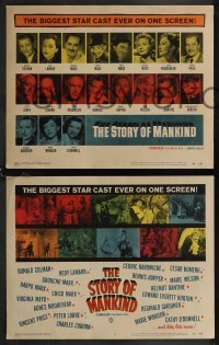 1t1469 STORY OF MANKIND 8 LCs 1957 Marx Bros., Vincent Price, Lamarr, plus many other top stars shown