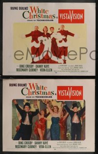 1t1481 WHITE CHRISTMAS 8 LCs 1954 Bing Crosby, Danny Kaye, Clooney, Vera-Ellen, complete set!
