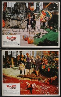 1t1483 WILLY WONKA & THE CHOCOLATE FACTORY 8 LCs 1971 cool images from Gene Wilder classic!