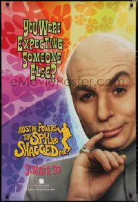 1w0777 AUSTIN POWERS: THE SPY WHO SHAGGED ME teaser 1sh 1999 Mike Myers as Dr. Evil!