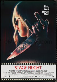 1w0339 STAGE FRIGHT Canadian 1sh 2014 wacky, creepy horror musical, sing your heart out!