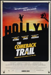 1w0840 COMEBACK TRAIL advance DS 1sh 2021 Robert De Niro, Tommy Lee Jones, Morgan Freeman, rated!