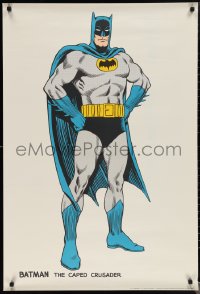 1w0270 BATMAN 27x40 commercial poster 1966 cool full-length artwork of The Caped Crusader!