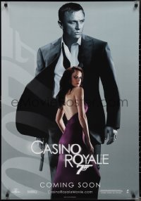 1w0275 CASINO ROYALE 27x39 English commercial poster 2006 Daniel Craig as James Bond, Eva Green!
