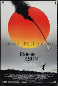 1w0876 EMPIRE OF THE SUN 1sh 1987 Spielberg, incredible young Christian Bale!
