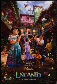 1w0881 ENCANTO advance DS 1sh 2021 Walt Disney CGI animated adventure family fantasy, rated!