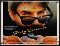 1w0387 RISKY BUSINESS French 24x32 1984 Tom Cruise in cool shades by Jouineau Bourduge!