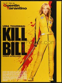 1w0596 KILL BILL: VOL. 1 French 16x21 2003 Quentin Tarantino directed, cool bloody design!
