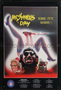 1w0603 MOTHER'S DAY French 16x24 video poster 1980 horror artwork, they'll never forget their mama!