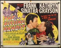 1w0735 KISSING BANDIT style A 1/2sh 1948 art of Frank Sinatra playing guitar & romancing Kathryn Grayson!