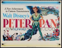 1w0738 PETER PAN style A 1/2sh 1953 Walt Disney animated cartoon fantasy classic, great art!