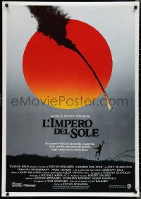 1w0345 EMPIRE OF THE SUN Italian 1sh 1988 Spielberg, incredible young Christian Bale!