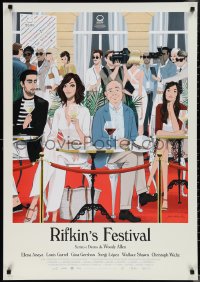 1w0352 RIFKIN'S FESTIVAL Italian 1sh 2021 Woody Allen, Jordi Labanda art of Wallace Shawn & cast!