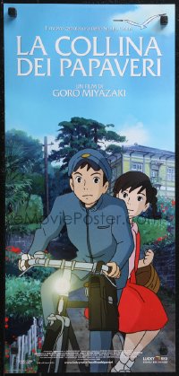 1w0444 FROM UP ON POPPY HILL Italian locandina 2012 from Hayao's son Goro Miyazaki anime, great artwork!