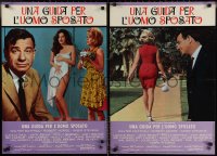 1w0488 GUIDE FOR THE MARRIED MAN set of 10 Italian 18x26 pbustas 1967 America's most famous swingers!