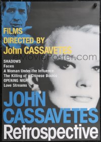 1w0548 JOHN CASSAVETES RETROSPECTIVE Japanese 1990s cool image of Gena Rowlands & director!