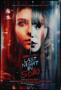 1w1011 LAST NIGHT IN SOHO teaser DS 1sh 2021 split image of Thomasin McKenzie, Anya Taylor-Joy!