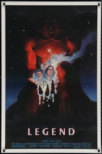 1w1014 LEGEND 1sh 1986 Tom Cruise, Mia Sara, Tim Curry, Ridley Scott, cool fantasy artwork!