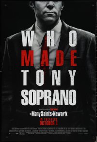 1w1041 MANY SAINTS OF NEWARK advance DS 1sh 2021 The Sopranos mafia prequel, Michael Gandolfini!