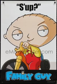 1w0170 FAMILY GUY tv poster 2015 Seth McFarlane, great cartoon art of Stewie Griffin on his trike!