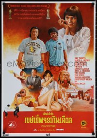 1w0200 PULP FICTION signed #16/99 22x31 Thai art print 2021 by Wiwat, different art of cast!