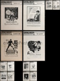 1x0079 LOT OF 14 MGM 1950S PRESSBOOKS 1950s advertising for a variety of movies!