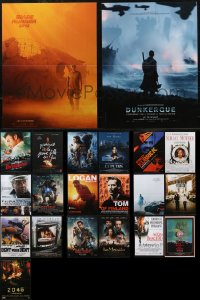1x0896 LOT OF 21 FORMERLY FOLDED FRENCH 15X21 POSTERS 1990s-2010s a variety of cool movie images!