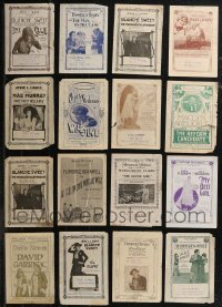 1x0770 LOT OF 16 HERALDS 1910s a variety of ultra rare titles from the early silent period!