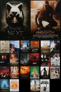 1x0889 LOT OF 28 FORMERLY FOLDED FRENCH 15X21 POSTERS 1980s-2010s a variety of cool movie images!