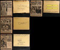 1x0129 LOT OF 4 JEANETTE MACDONALD PRESSBOOKS 1940s each comes with the original studio envelope!