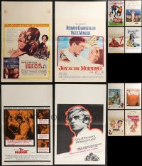 1x0193 LOT OF 12 FORMERLY FOLDED WINDOW CARDS 1960s-1980s great images from a variety of different movies!