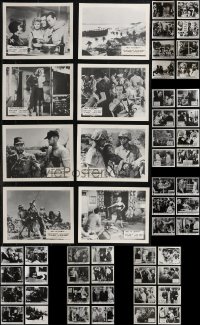 1x0722 LOT OF 54 ENGLISH FRONT OF HOUSE LOBBY CARDS 1960s complete & incomplete sets!