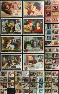 1x0308 LOT OF 87 1960S LOBBY CARDS 1960s incomplete sets from a variety of different movies!